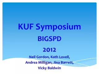 KUF Symposium