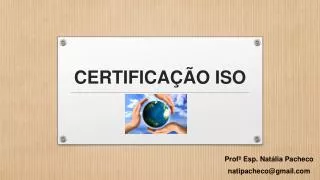 certifica o iso