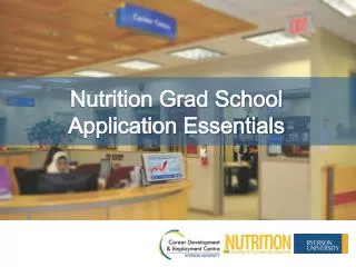 Nutrition Grad School Application Essentials