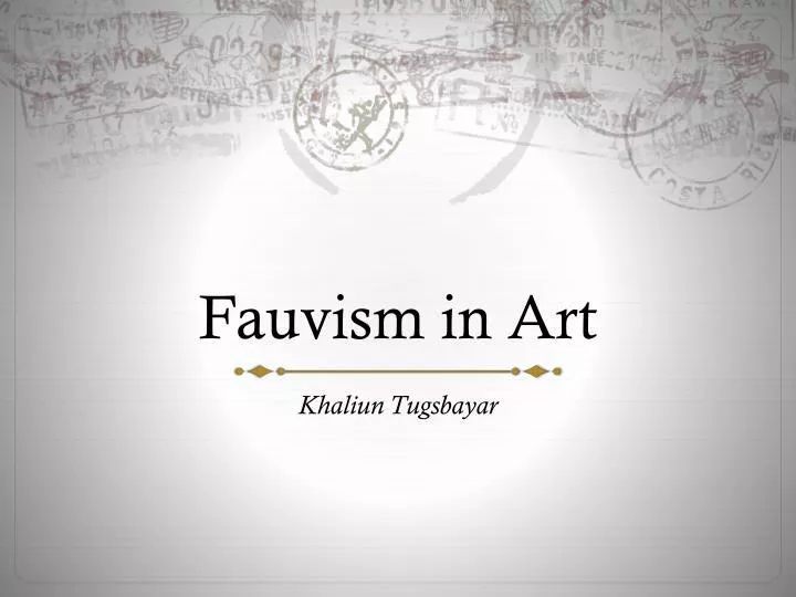 fauvism in art