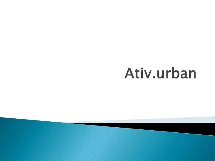 ativ urban