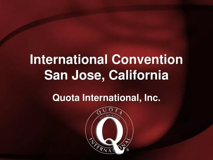 international convention san jose california
