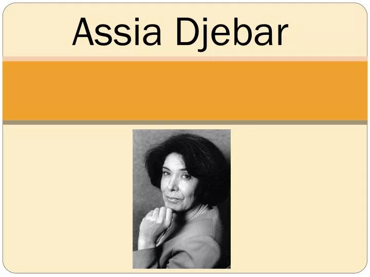 assia djebar