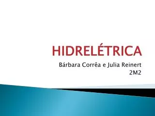 hidrel trica