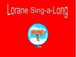 Lorane Sing-a-Long - slide 1