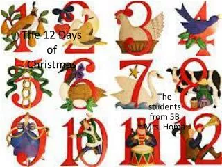The 12 Days of Christmas