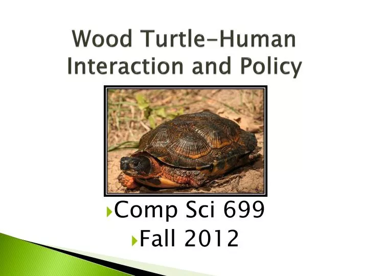 comp sci 699 fall 2012