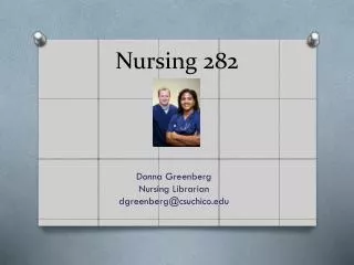 Nursing 282