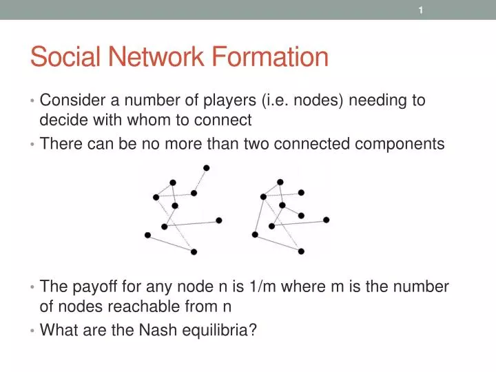 social network formation