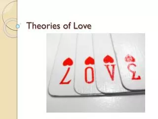 Theories of Love