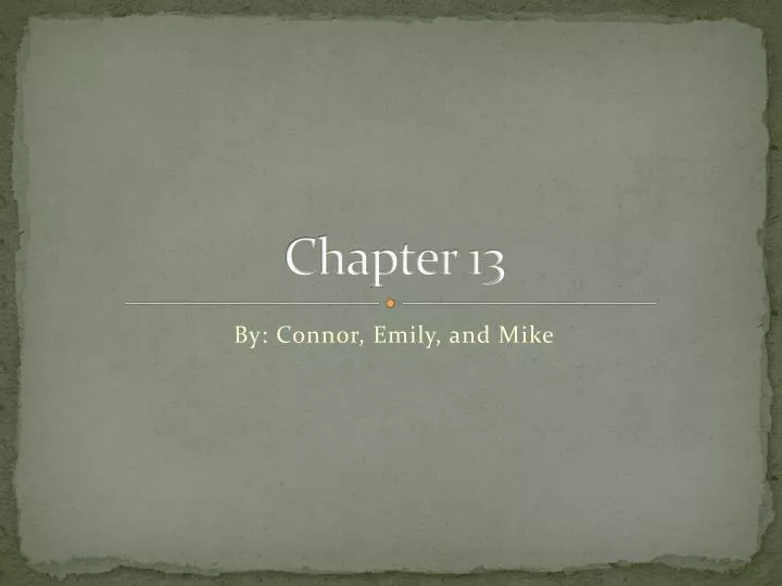 chapter 13