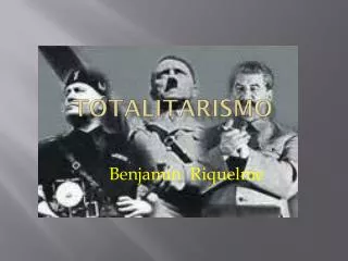 totalitarismo