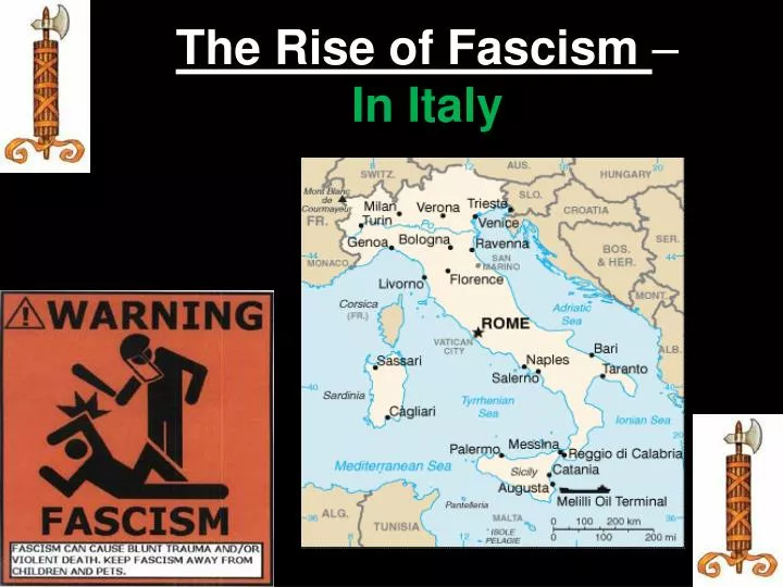the rise of fascism in italy