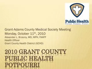 2010 Grant County Public Health Potpourri