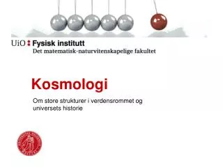 Kosmologi