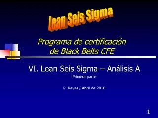 programa de certificaci n de black belts cfe