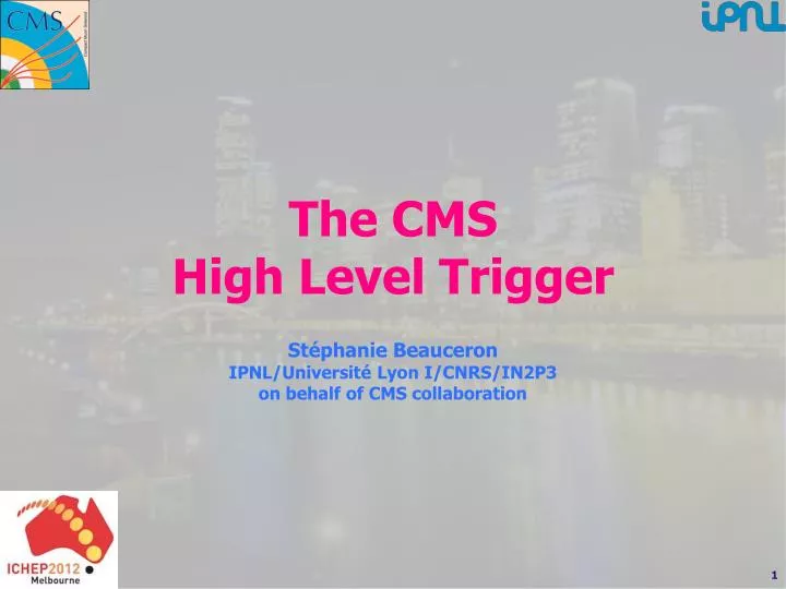 the cms high level trigger