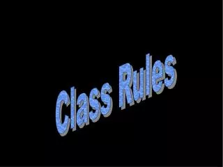Class Rules