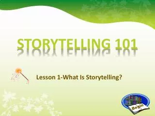 Storytelling 101