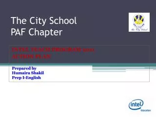 The City School PAF Chapter