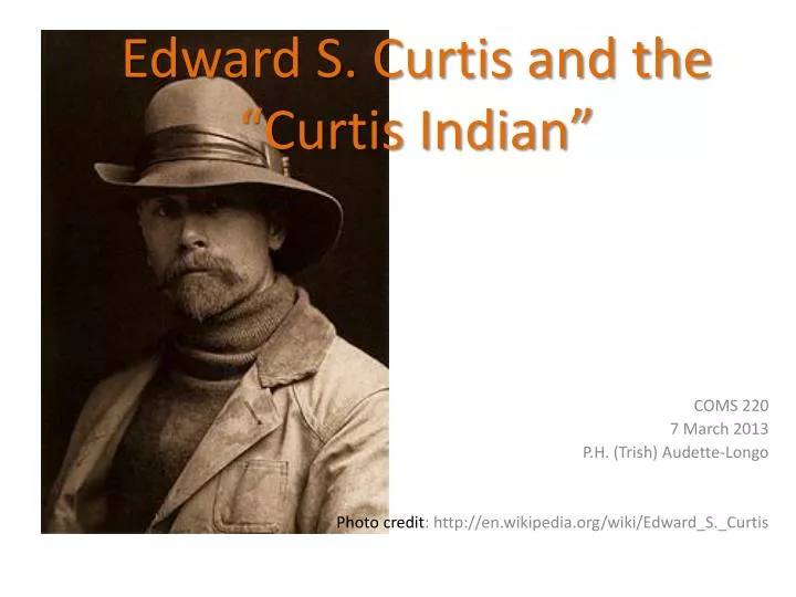 edward s curtis and the curtis indian