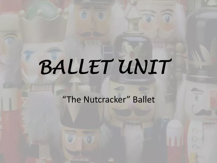 ballet unit