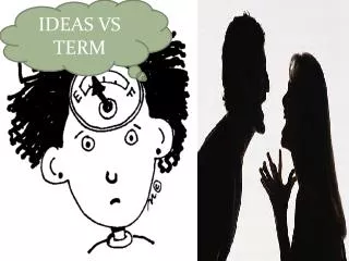 IDEAS VS TERM