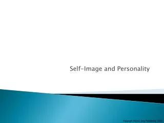 Self-Image and Personality