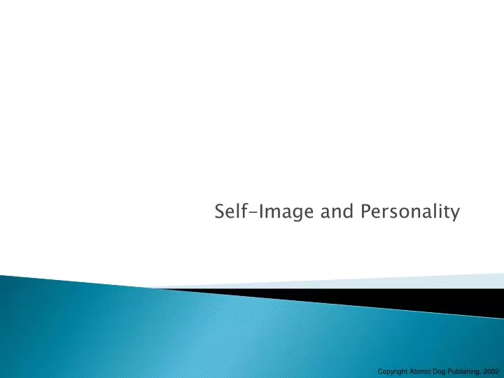 self image and personality