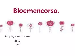 bloemencorso