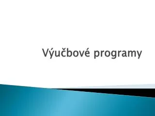 v u bov programy