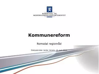 kommunereform