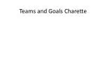 Teams and Goals Charette - slide 1