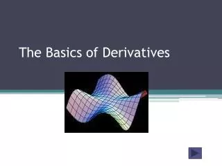 The Basics of Derivatives