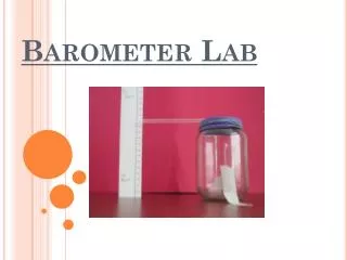 Barometer Lab
