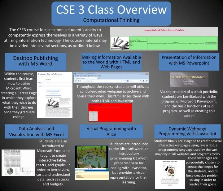 cse 3 class overview