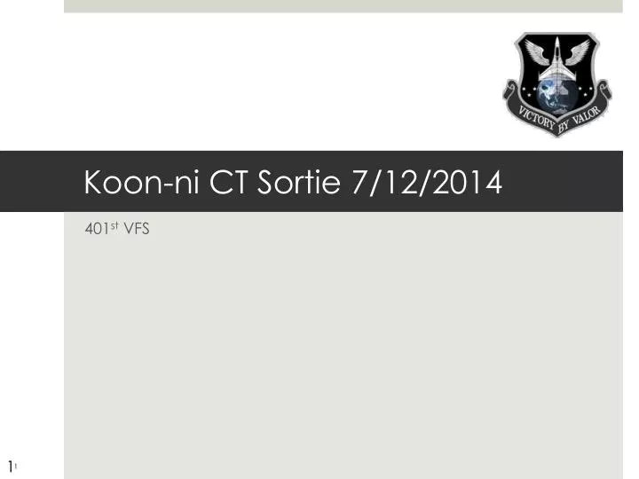 koon ni ct sortie 7 12 2014