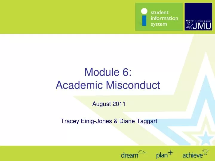 module 6 academic misconduct