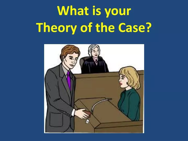 what is your theory of the case