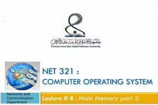 Net 321 : Computer Operating System