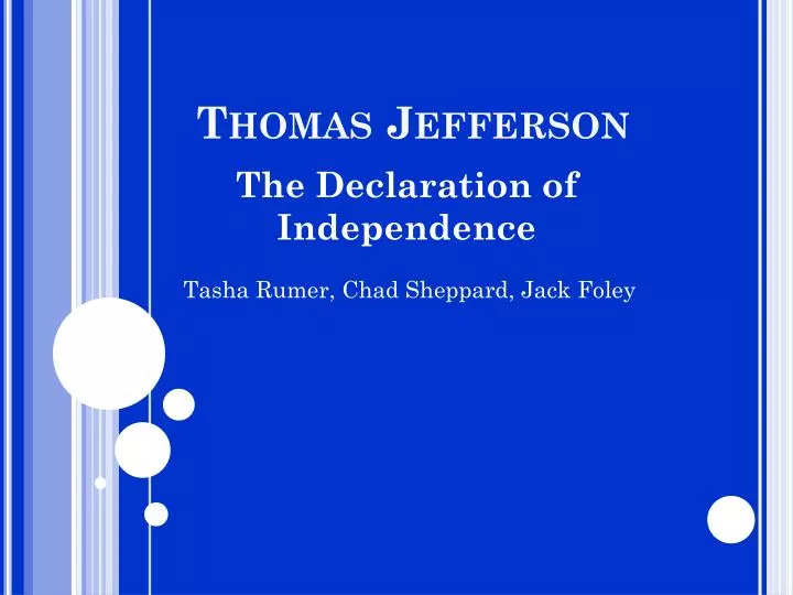 thomas jefferson