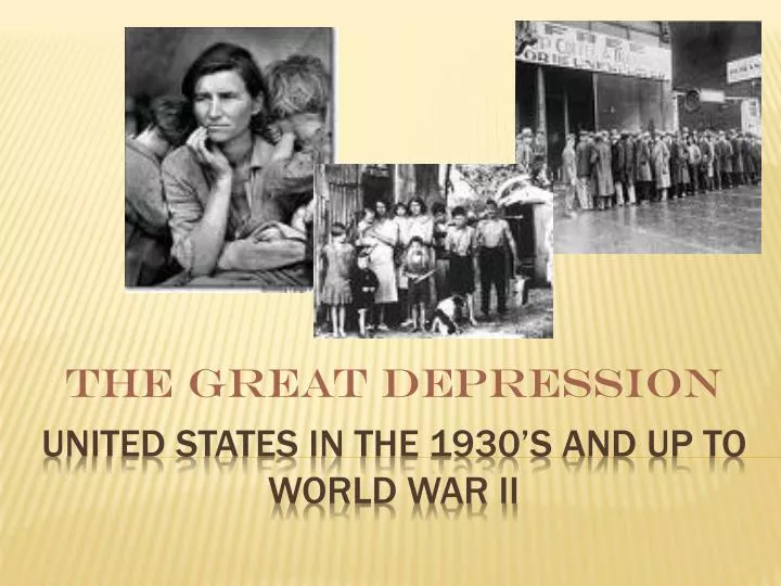 the great depression