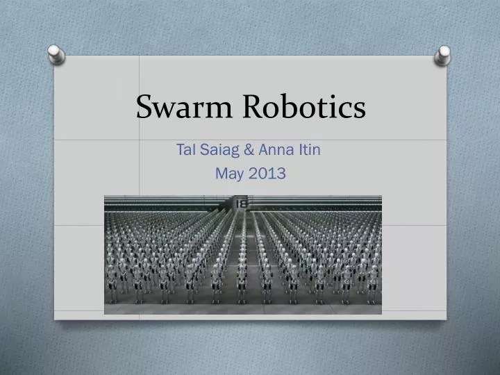 swarm robotics