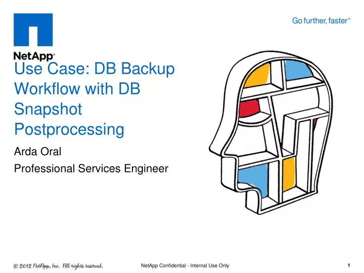 use case db backup workflow with db snapshot postprocessing