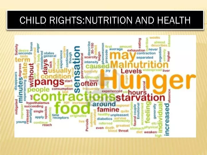 child rights nutrition and health