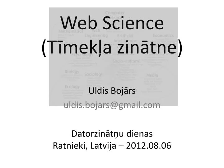 web science t mek a zin tne