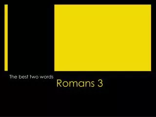 Romans 3