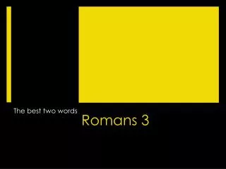 romans 3