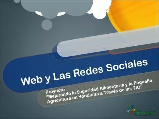 web y las redes sociales