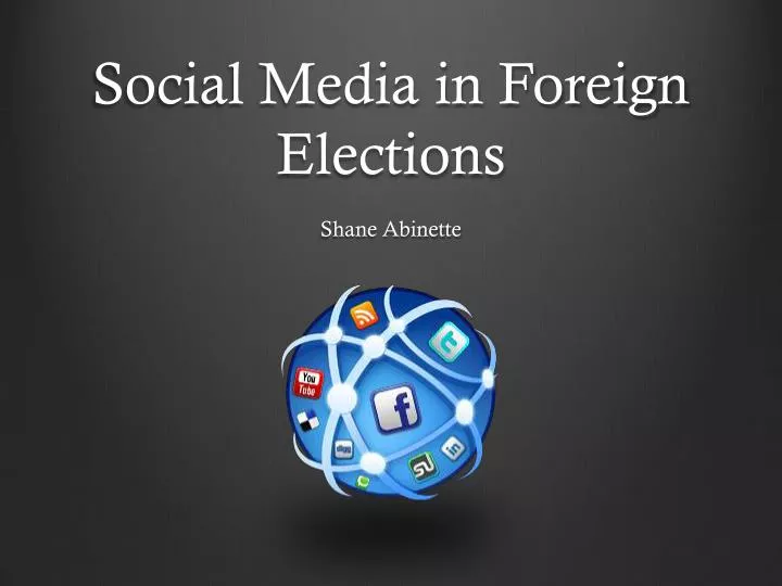 social media in foreign elections